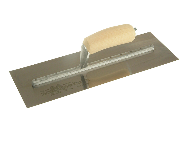M/TMXS73SS - MXS73SS Cement Trowel Stainless Steel Wooden Handle 14 x 4.3/4in