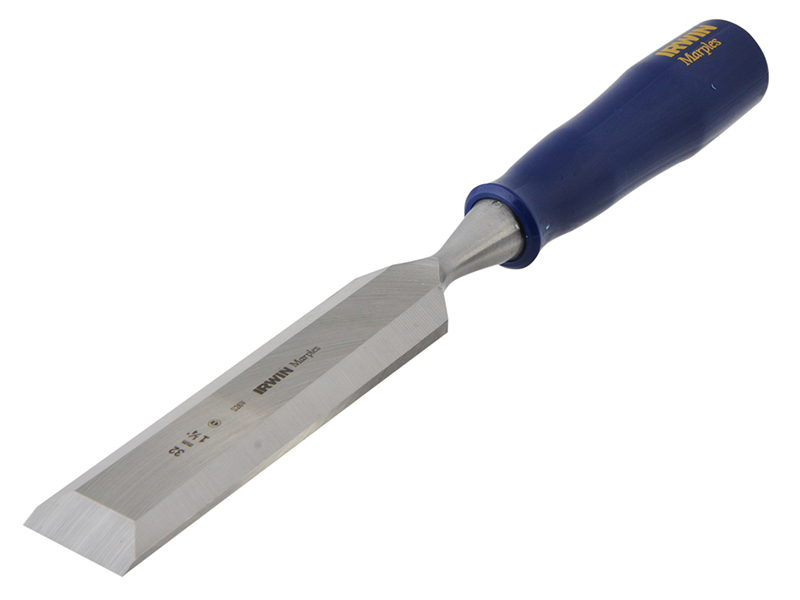 MAR444114 - M444 Bevel Edge Chisel Blue Chip Handle 32mm (1 1/4in)