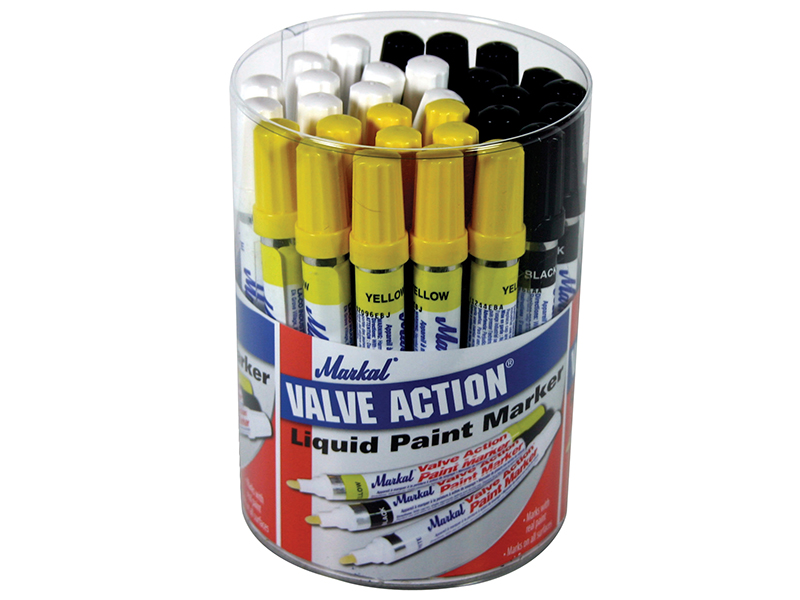 Valve Action Paint Marker (Tub 24)