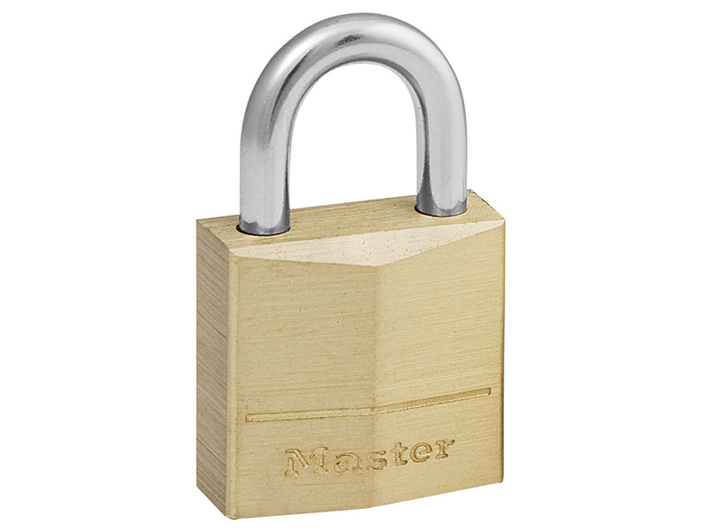 MLK120 - Solid Brass 20mm Padlock 3-Pin