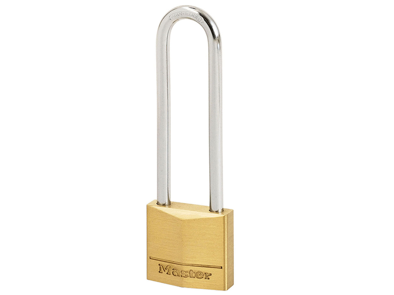 MLK150LJ - Solid Brass 50mm Padlock 5-Pin - 64mm Shackle
