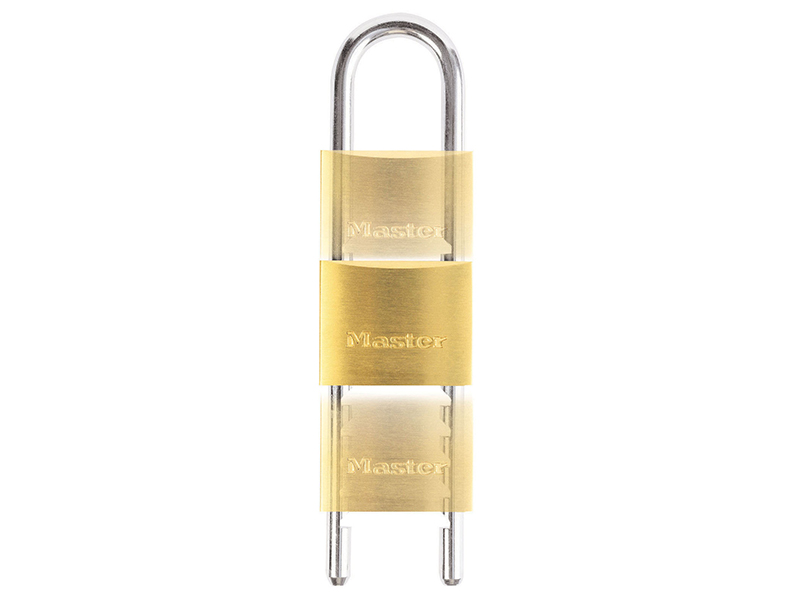MLK1950 - Solid Brass 50mm Padlock with Adjustable Shackle