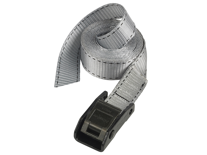 MLK3112E - Lashing Strap with Metal Buckle Grey 5m 150kg (Single)