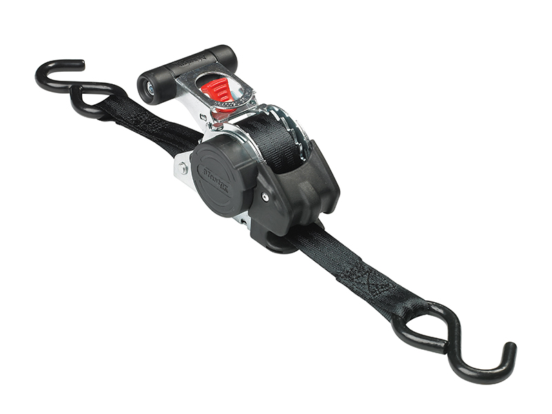 MLK3238 - Retractable Ratchet Tie-Down S-Hook 3m 2 Piece