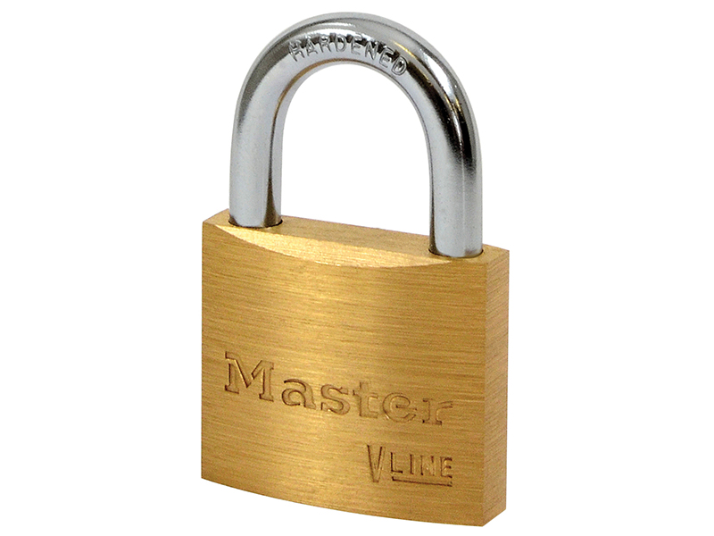 MLK4140KA2 - V Line Brass 40mm Padlock - Keyed Alike 4232