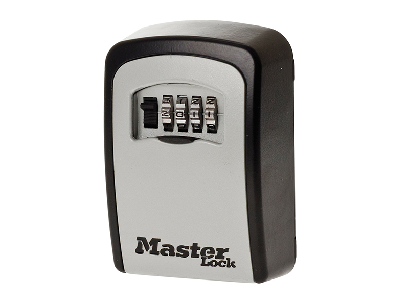 5401 Standard Wall Mounted Key Lock Box (Up To 3 Keys) - Black