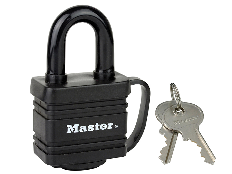 Weather Tough Black Finish 40mm Padlock