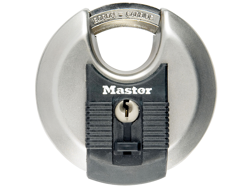 MLKM50 - Excell Stainless Steel Discus 80mm Padlock