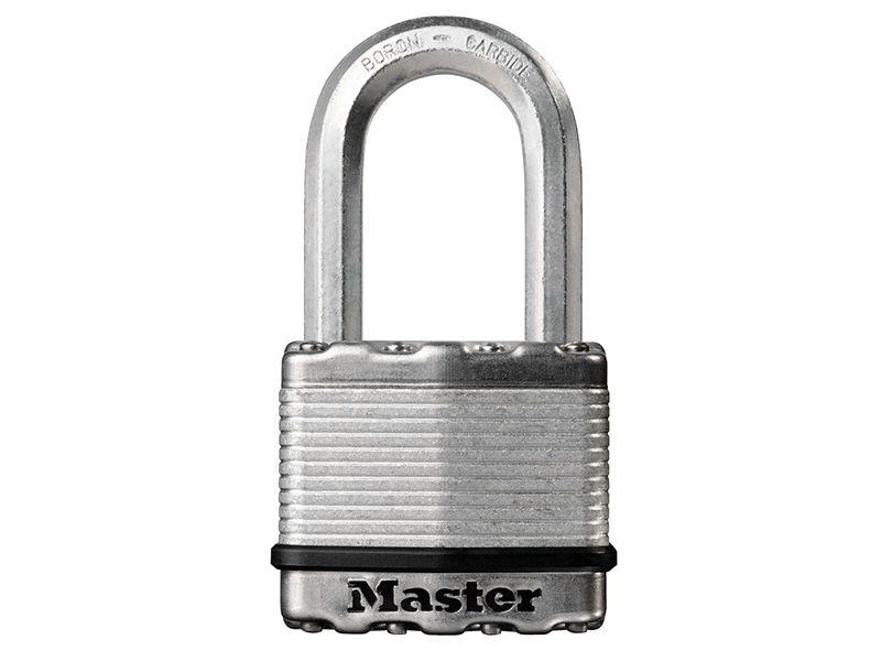 MLKM5LF - Excell Laminated Steel 50mm Padlock - 38mm Shackle