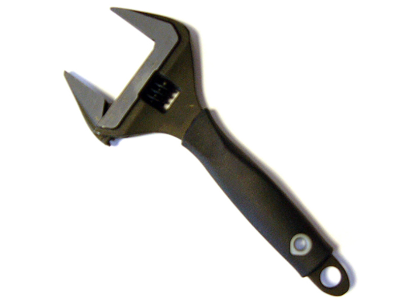 MON3140 - 3140Q Wide Jaw Adjustable Wrench 150mm (6in)