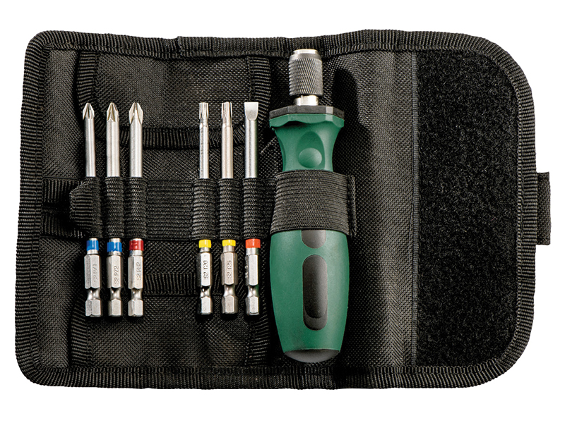 Bit Roll-Up Case Set 7 Piece