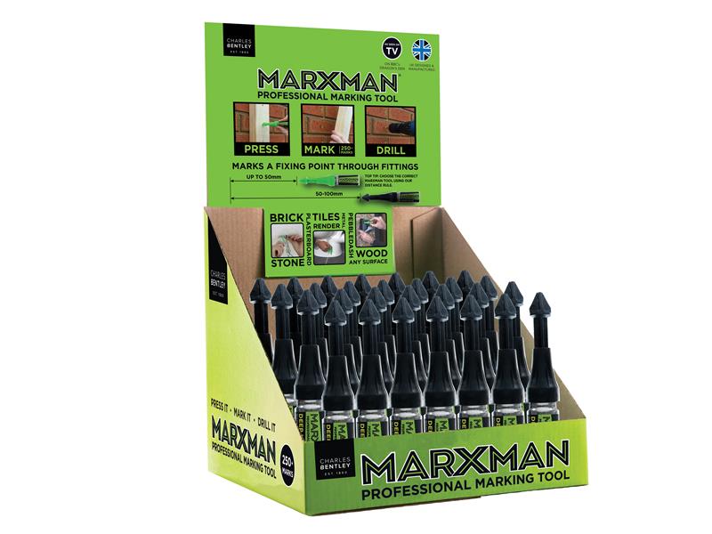 MarXman Deep Hole Professional Marking Tool CDU of 30
