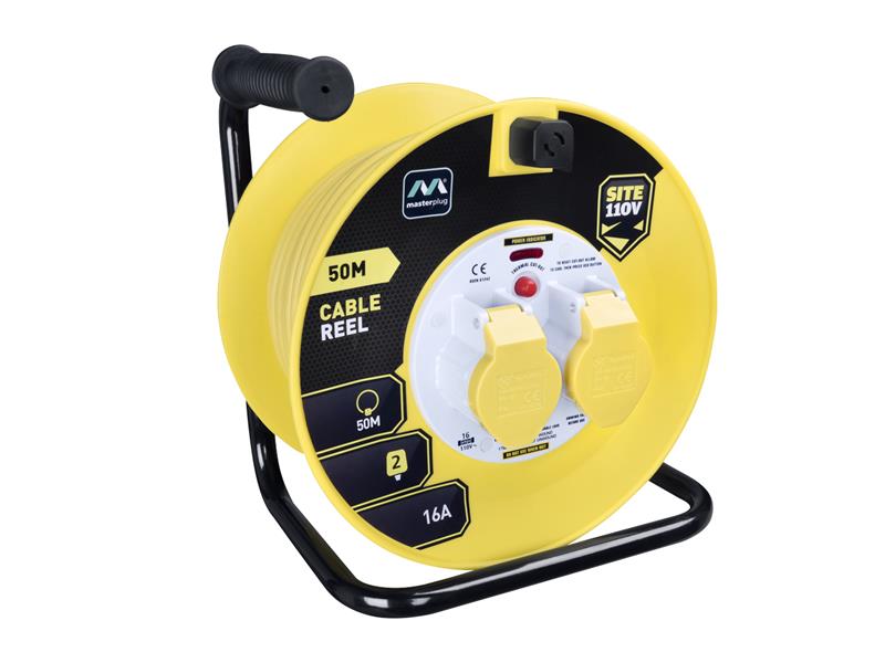 MSTLVCT50162 - Cable Reel 110V 16A Thermal Cut-Out 50m
