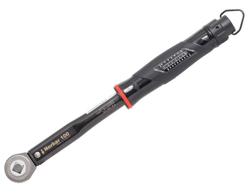 NorTorque 100 Adjustable Dual Scale Ratchet Torque Wrench 1/2in Drive 20-100Nm