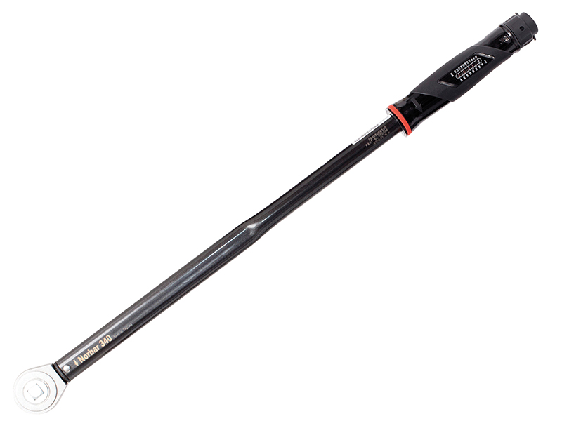 NorTorque 340 Adjustable Dual Scale Ratchet Torque Wrench 1/2in Drive 60-340Nm