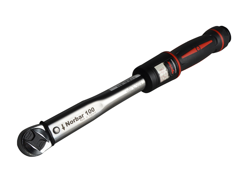 NOR15015 - Pro 100 Adjustable Reversible Automotive Torque Wrench 1/2in Drive 20-100Nm
