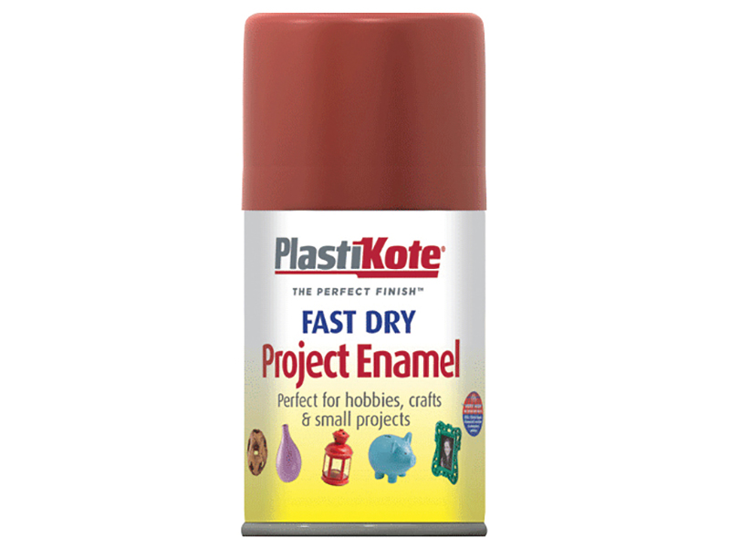 PKT112S - Fast Dry Enamel Aerosol Nut Brown 100ml