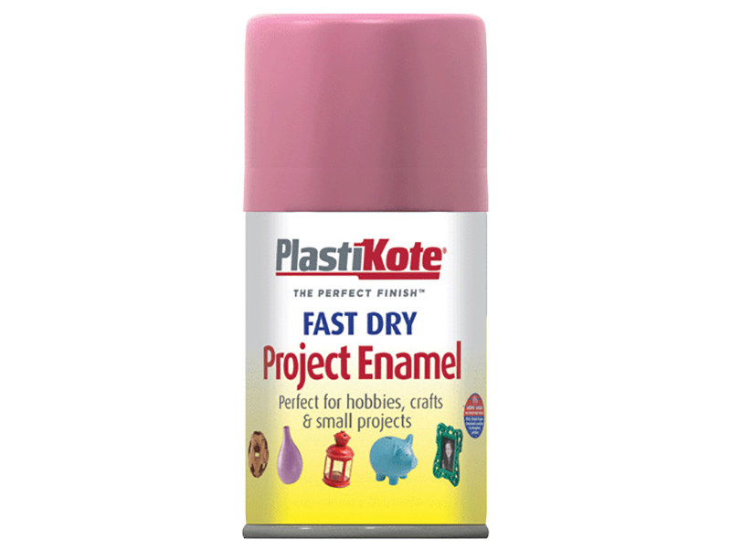 PKT115S - Fast Dry Enamel Aerosol Hot Pink 100ml
