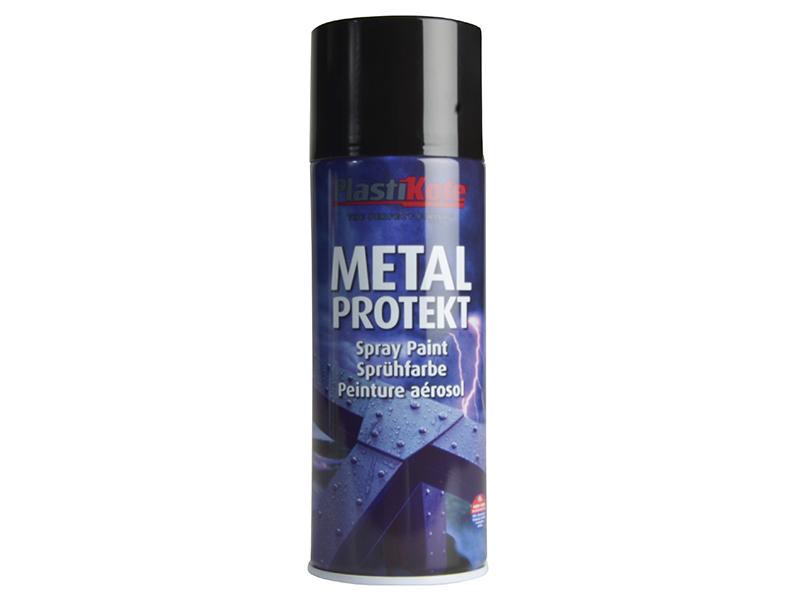 PKT1282 - Metal Protekt Spray Gloss Black 400ml