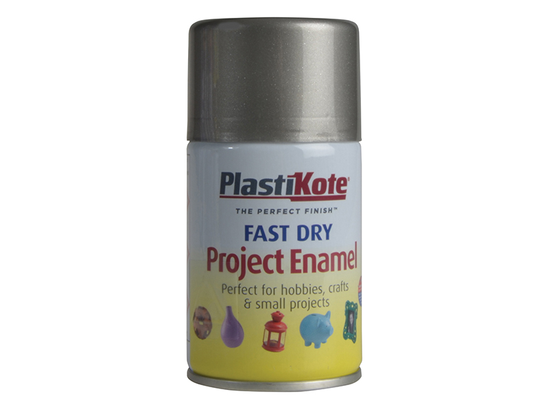 PKT159S - Fast Dry Enamel Aerosol Pewter 100ml