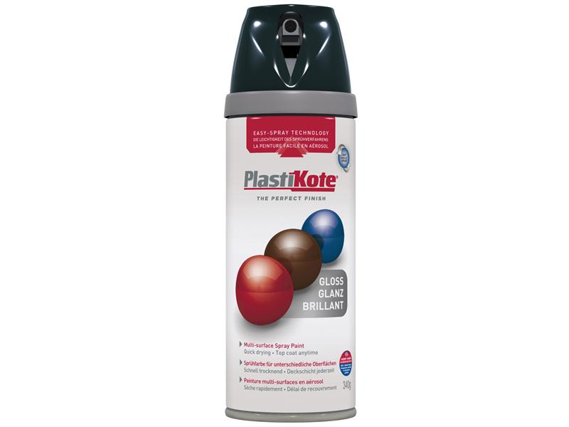 PKT21100 - Twist & Spray Gloss Black 400ml
