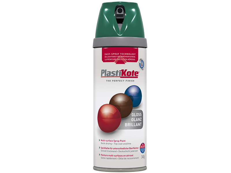 PKT21109 - Twist & Spray Gloss Lawn Green 400ml
