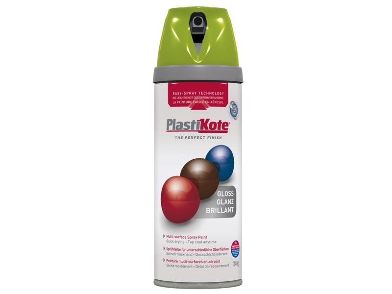 PKT21110 - Twist & Spray Gloss April Green 400ml