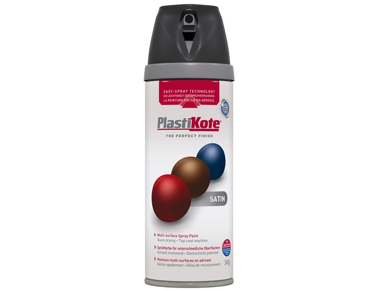 PKT22100 - Twist & Spray Satin Black 400ml