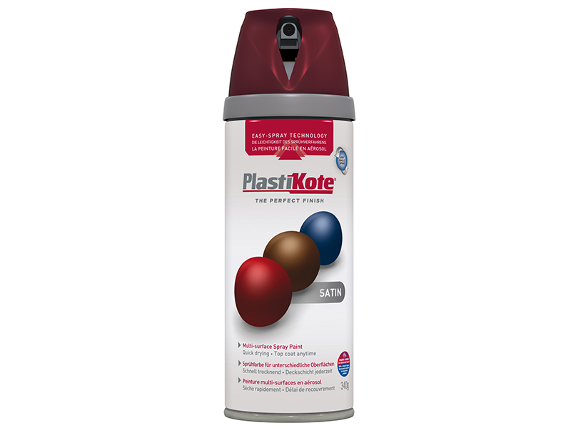 PKT22105 - Twist & Spray Satin Wine Red 400ml