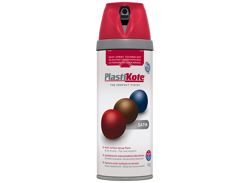 PKT22106 - Twist & Spray Satin Real Red 400ml