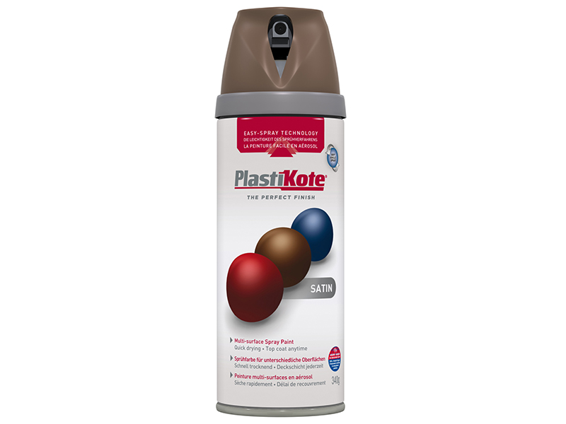 PKT22113 - Twist & Spray Satin Chocolate Brown 400ml