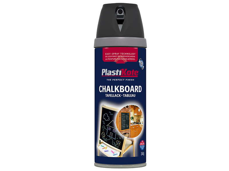 PKT26001 - Twist & Spray Chalkboard Paint Black 400ml