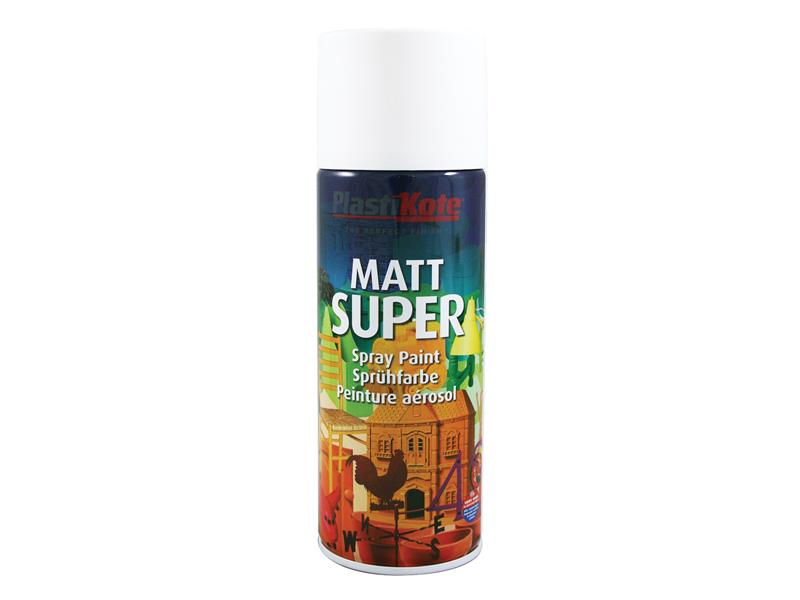 PKT3115 - Super Spray Matt White RAL 9016 400ml
