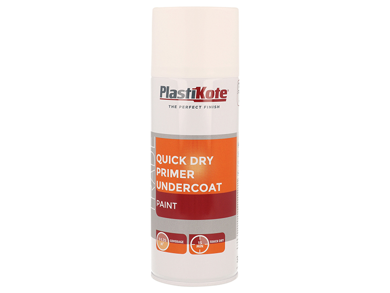 PKT71000 - Trade Quick Dry Primer Spray White 400ml