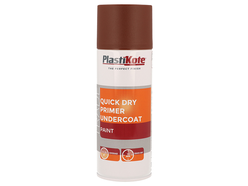 PKT71002 - Trade Quick Dry Primer Spray Red Oxide 400ml