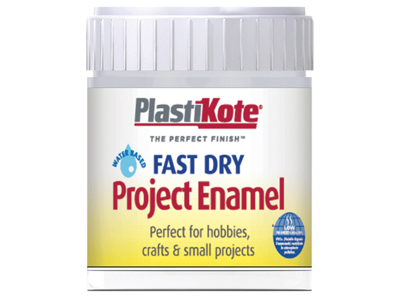 PKTB30W - Fast Dry Enamel Paint B30 Bottle Silver Aluminium 59ml