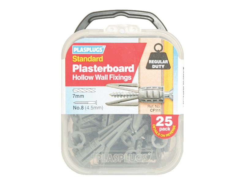 PLACF111 - CF 111 Standard Plasterboard Fixings Pack of 25