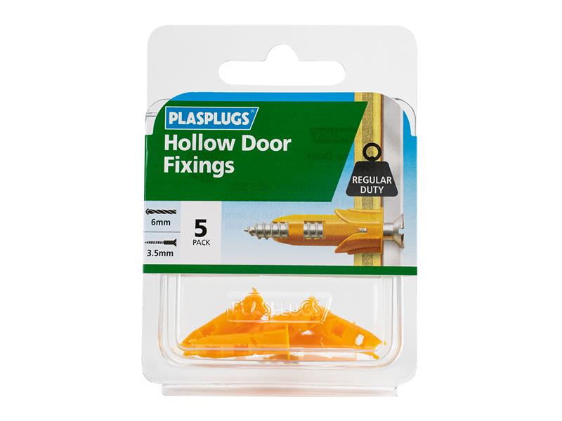 PLADR106 - DR 106 Hollow Door Fixings (5)
