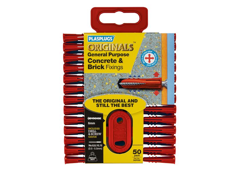 PLASGP550 - SGP550 Originals General-Purpose Fixings (Pack 50)