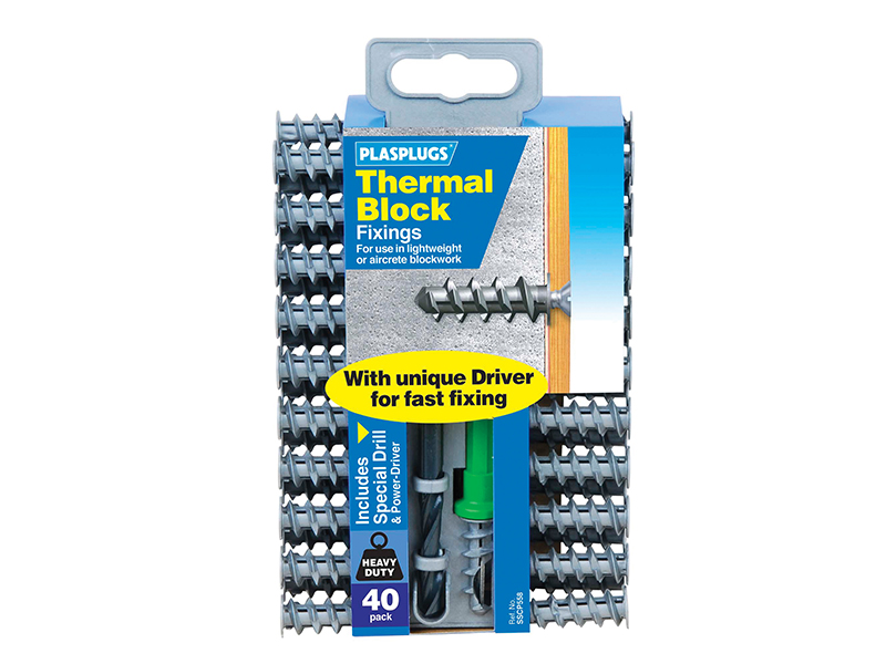 PLASSCP558 - Thermal Block Fixings (40)