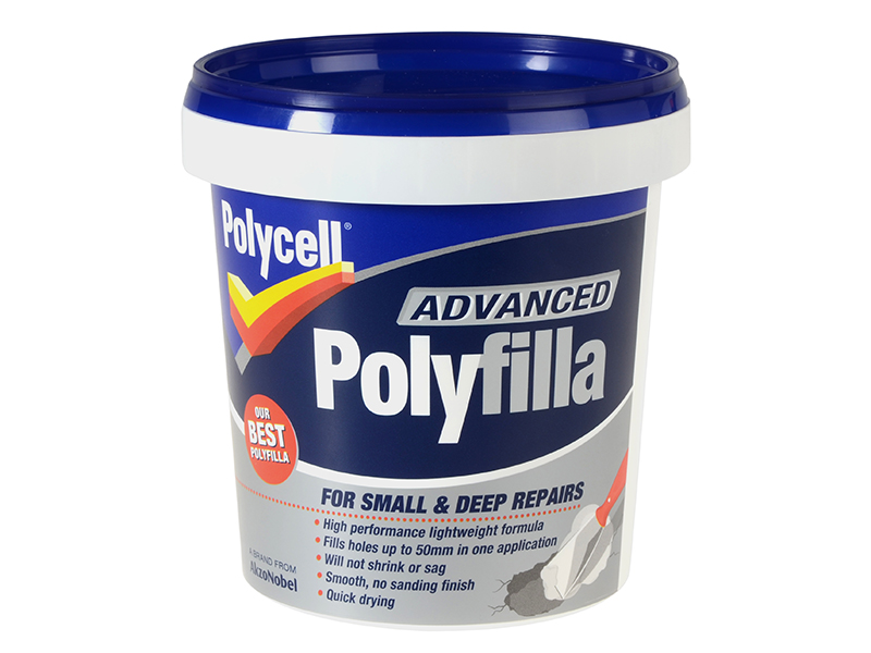 PLCAPF600 - Polyfilla Advance All In One Tub 600ml