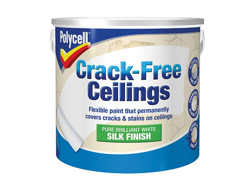 PLCCFCSS25L - Crack-Free Ceilings Smooth Silk 2.5 litre