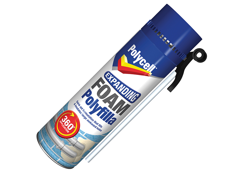 PLCEFFGG500 - Expanding Foam Filler Gap Gun 500ml