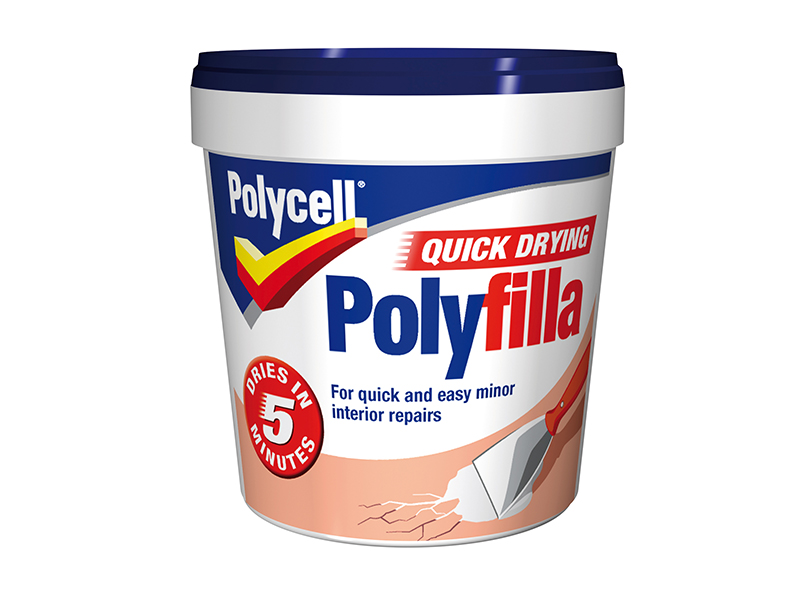 PLCQDP1KG - Multipurpose Quick Drying Polyfilla Tub 1kg