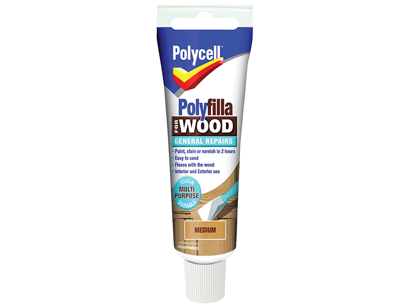 PLCWGRM75 - Polyfilla For Wood General Repairs Tube Medium 75g