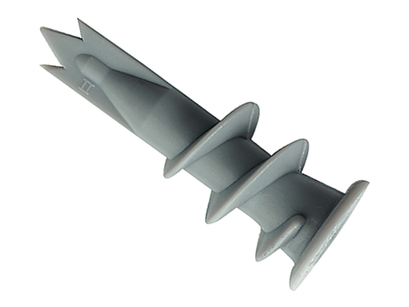 RAW07010 - Nylon Self-Drill Plasterboard Fixing Pack of 6
