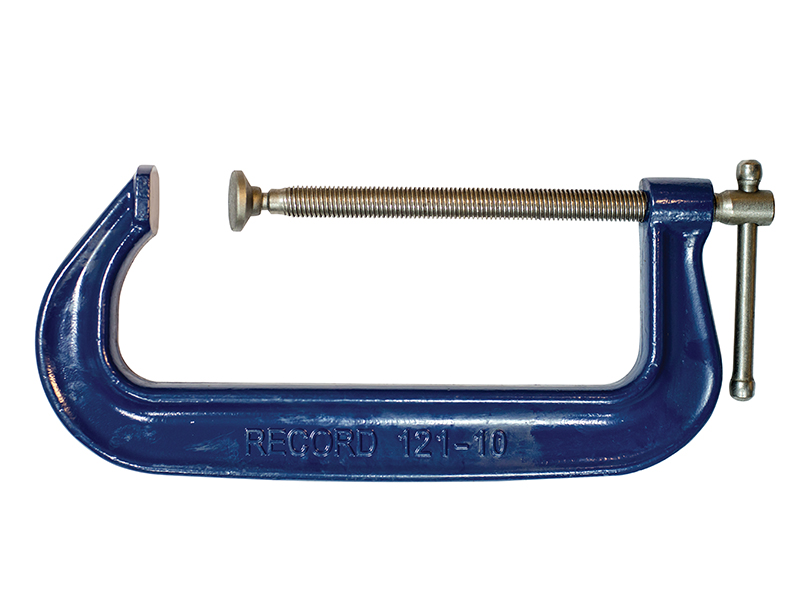 REC12110 - 121 Extra Heavy-Duty Forged G-Clamp 250mm (10in)