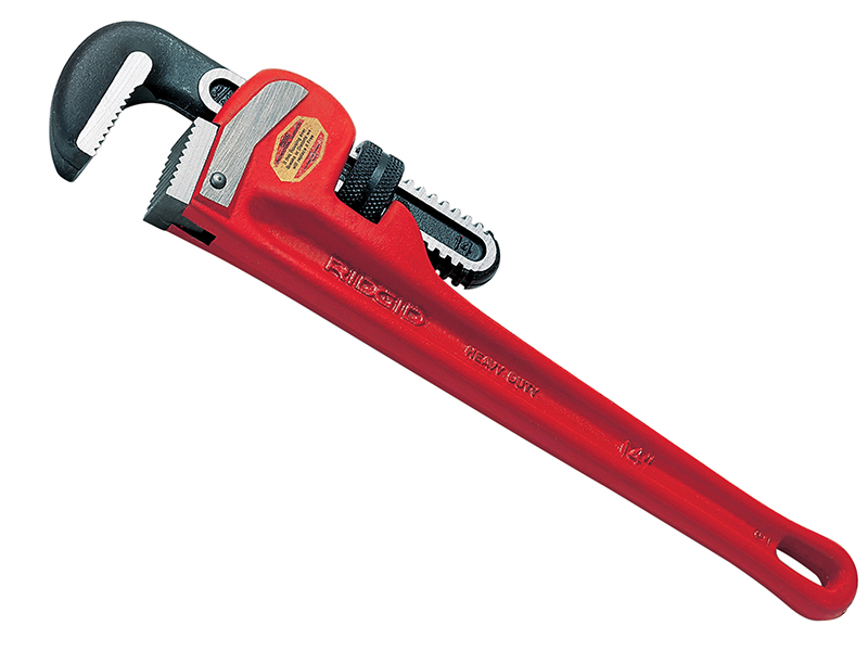 RID31010 - Heavy-Duty Straight Pipe Wrench 250mm (10in)
