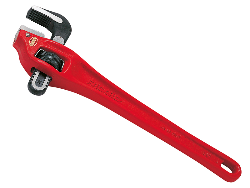 RID89435 - 89435 Heavy-Duty Offset Pipe Wrench 350mm (14in)