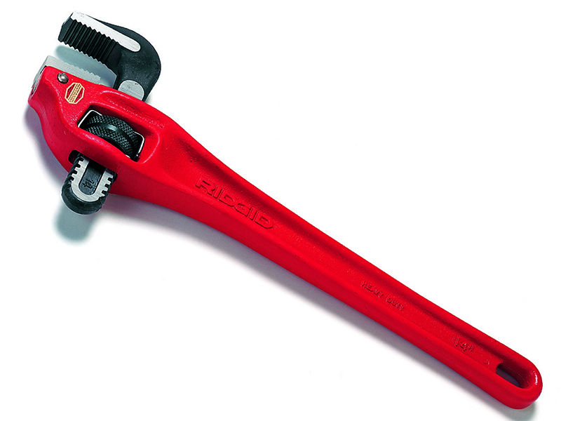 RID89440 - 89440 Heavy-Duty Offset Pipe Wrench 450mm (18in)